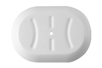 Porte savon Scandi, blanc neige